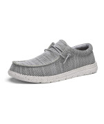 Bruno Marc Mens Breeze Slip-On Stretch Loafers Casual Shoes Lightweight Comfortable Boat Shoe 10,Grey,Size 9 Us