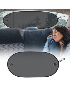 Econour Sun Shade For Back Car Window Baby Car Shades Rear Window Sunshade With 99 Sun Protection From Uv And Heat Complete Coverage For Rear Window Sun Visor Fits All Cars Small (30X15)