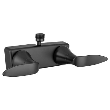 Dura Faucet Df-Sa100Lh-Mb Rv Shower Faucet Valve Diverter With Winged Levers (Matte Black)