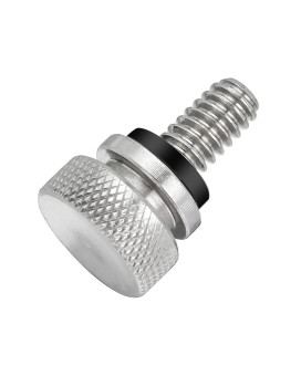Amazicha Stainless Steel Seat Bolt Rear Seat Screw Quick Mount 14-20 Thread Compatible For Harley Sportster Softail Touring Dyna 1996-2023