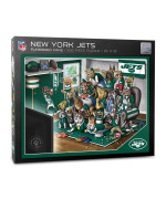 Youthefan Nfl New York Jets Purebred Fans 500Pc Puzzle - A Real Nailbiter