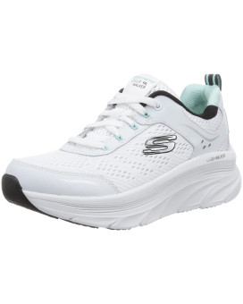 Skechers Sport Dlux Walker-Infinite Motion Womens Sneaker White-Black