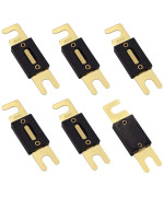Smseace 6Pcs 400A Gold Plated Anl Fuse Protect Controller Used For Inverters And Car Audio And Other High Current Applications Anl-400A