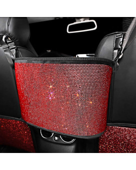 Eing Car Organizers And Storage Purse Holder,Car Seat Back Net Handbag Accessories For Women,Gifts For Mom From Daughter, From Son,Mom Gifts,Birthday Gifts Presents For Mom,Red