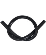 Kdp Reinforced Silicone Heater Hose, Vacuum Line 58 Id X 5 Feet Per Roll 4Mm Thick High Performance Black Max Temperature Rating 350F Burst Pressure 300Psi 0625 16Mm 15M