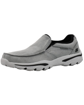 Skechers Mens Relaxed Fit-Creston-Moseco Loafer Greyblack 13