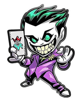 The Joker Graffiti Material Sticker Graphic Decal Sticker