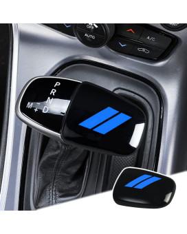 Auovo Gear Shift Knob Trim For Charger Accessories Challenger 2015-2023 Durango 2016-2023 Abs Interior Decoration Gear Shifter Cover (Light Blue)