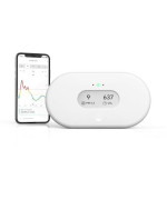 Airthings 2960 View Plus - Battery Powered Radon & Air Quality Monitor (Pm, Co2, Voc, Humidity, Temp, Pressure)