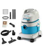 Shop-Vac 1.5 Gallon 2.0 Peak Hp All Around Ez Wetdry Vacuum, Portable Compact Shop Vacuum, 3 In 1 Function With Wall Bracket & Multifunctional Attachments For Home, Apartment, Vehicles, 5895100