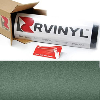 3M 2080 M206 Matte Pine Geen Metallic 5Ft X 14Ft Wapplication Card Vinyl Vehicle Car Wrap Film Sheet Roll