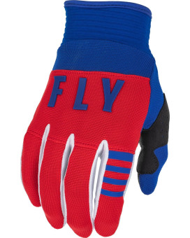 Fly Racing 2022 Adult F-16 Gloves (Redwhiteblue, Medium)