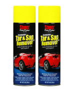 Stoner Car Care 91154-2Pk 10-Ounce Tarminator Tar, Sap, And Asphalt Remover Safe On Automotive Paint And Chrome On Cars, Trucks, Rvs, Motorcycles, And Boats, Pack Of 2, Clear