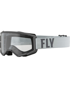 Fly Racing Youth Focus Goggles (Greydark Grey, Youth)