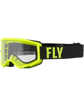 Fly Racing Youth Focus Goggles (Hi-Visblack, Youth)