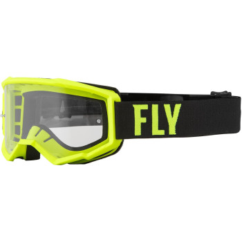 Fly Racing Youth Focus Goggles (Hi-Visblack, Youth)