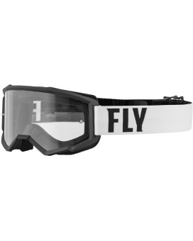 Fly Racing Youth Focus Goggles (Whiteblack, Youth)