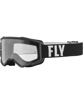 Fly Racing Youth Focus Goggles (Blackwhite, Youth)