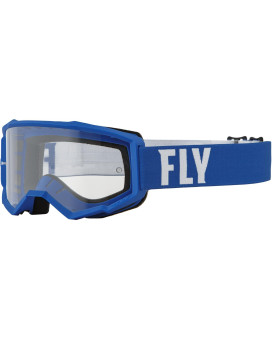 Fly Racing Youth Focus Goggles (Bluewhite, Youth)