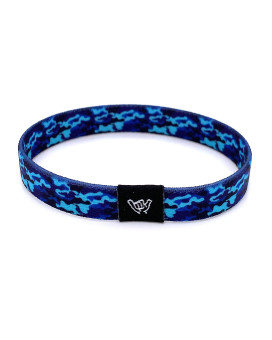 Hang Loose Bands-Comfy Beach, Friendship Bracelets Are Boho Chic-Wristband Bracelet For Women, Men And Teens (Caribbean Camo, Extra Small 55 Length (Petites And Kids)