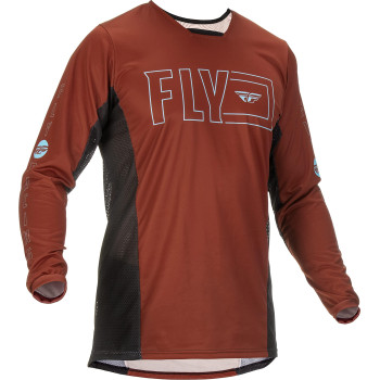 Fly Racing 2022 Adult Kinetic Fuel Jersey (Rustblack, Small)