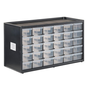 Craftsman Storage Organizer, 30 Small Drawer Modular Storage System, Easily Stackable (Cmst40730)