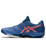 Asics Mens Solution Speed Flytefoam 2 Tennis Shoes, 85, Blue Harmonyguava