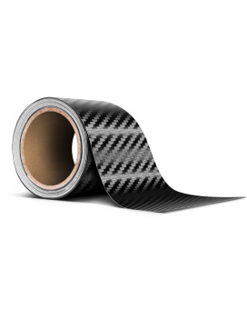 Vvivid Black Carbon Fiber Air-Release Adhesive Vinyl Tape Roll (2 X 20Ft)