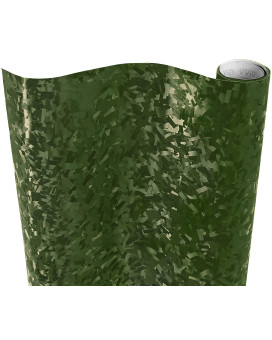 Vvivid+ Forged Composite Carbon Vinyl Wrap Roll (1Ft X 5Ft, Army Green)