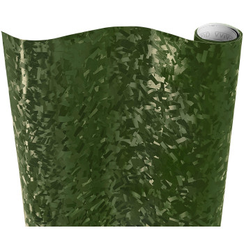 Vvivid Forged Composite Carbon Vinyl Wrap Roll (6Ft X 5Ft, Army Green)