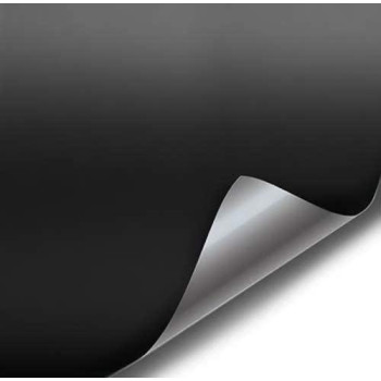 Matte Black Vinyl Wrap Roll With Vvivid Xpo Air Release Technology (7Ft X 5Ft (Hood, Roof Or Trunk Wrap Kit))