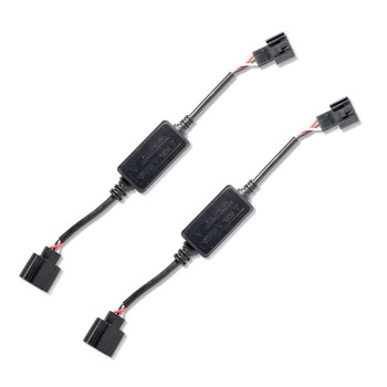 Xtremevision H13 Canbus Decoder For Led Headlights - Led Resistor - Canbus Error Eliminator - Anti Flicker Capacitor - 1 Pair