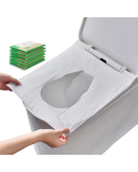60 Pack Toilet Seat Covers Disposable Flushable Paper For Travel Friendly Packing For Kids Potty Training And Adult