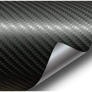 Vvivida Black True R Carbon Fiber Vinyl Wrap Roll With Air Release Technology (21Ft X 5Ft)