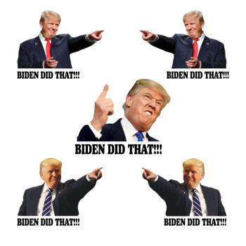 100 Pcs I Did That Biden Stickers, Biden I Did That Stickers, Funny Biden Did That Stickers, Mixed 5 Different Patterns, 3