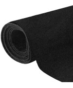 Halero 78X90 Black Underfelt Carpet For Speaker, Sub Box Carpet, Auto, Rv, Boat, Marine, Truck, Car Trunk Felt Fabric Material