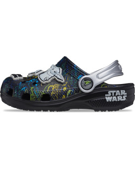 Crocs Kids Classic Star Wars Clog, Baby Yodagrogu, 5 Us Unisex Toddler