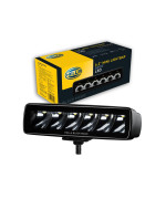 Hella 1Fb 358 176-211 Led-Spotlight - Black Magic Mini Lightbar 62 - 1224V - Mounting - Long-Range Illumination - Cable: 800Mm - Plug: Open Cable Ends