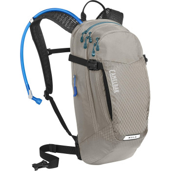Camelbak Mule 12 Mountain Biking Hydration Pack - Easy Refilling Hydration Backpack - Magnetic Tube Trap - 100Oz, Aluminumblack