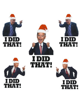 100 Pcs I Did That Biden Stickers, Biden I Did That Stickers, Biden Stickers Funny I Did That, Mixed 5 Different Patterns, 3 (100 Pcs Style E)