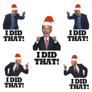 100 Pcs I Did That Biden Stickers, Biden I Did That Stickers, Biden Stickers Funny I Did That, Mixed 5 Different Patterns, 3 (100 Pcs Style E)