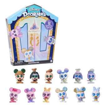 Doorables 50Th Anniversary Collector Set, Officially Licensed Kids Toys For Ages 3 Up, Gifts And Presents, carkartExclusive