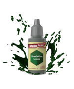 The Army Painter Absolution Green Speedpaint - Acrylic Non-Toxic Heavily Pigmented Water Based Paint For Tabletop Roleplaying, Boardgames, And Wargames Miniature Model Painting