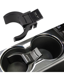 Rlb-Hilon Cup Holder Insert Divider Compatible With Toyota Highlander 2014 2015 2016 2017 2018 2019 Year