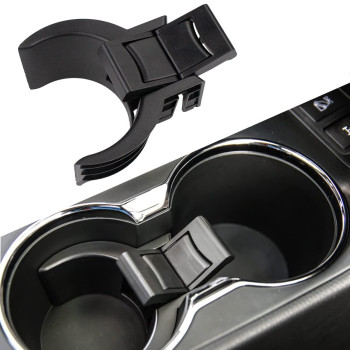 Rlb-Hilon Cup Holder Insert Divider Compatible With Toyota Highlander 2014 2015 2016 2017 2018 2019 Year