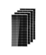 Hqst 4Pcs 9Bb Cell 100W Solar Panel 12V 400 Watt Monocrystalline Solar Panels High-Efficiency Module For Rvs Motorhomes Cabins Marine Boat Off-Grid