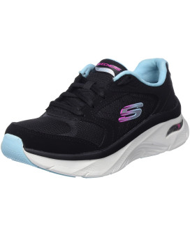 Skechers Sport Arch Fit Dlux149686 Womens Sneaker 65 Bm Us Blackblue