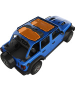 Alien Sunshade Jeep Wrangler Sunshade Jlu (2018 - Current) - Front Rear Jeep Jl Sunshade - Jeep Bikini Top For Sport, Sport S, Sahara, Rubicon (Orange) - Alien Jeep Wrangler Accessories