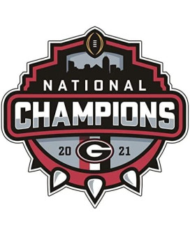 Uga Georgia Bulldogs National Championship 4 Decal