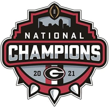 Uga Georgia Bulldogs National Championship 4 Decal